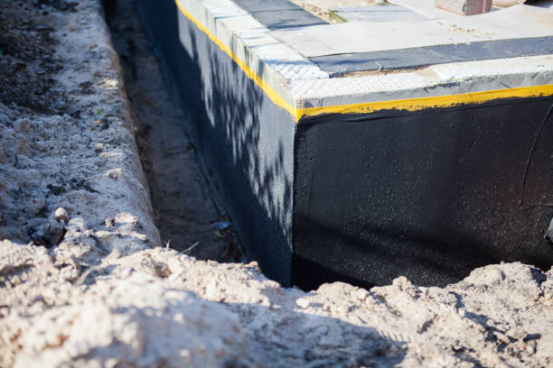 Residential Waterproofing installation at a Oaklyn, NJ home by SJ Waterproofing Pros