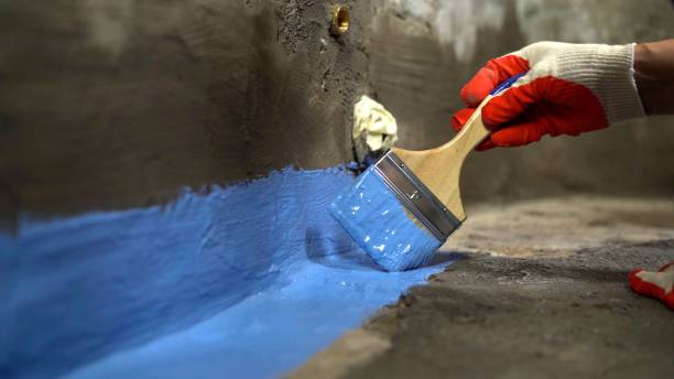 SJ Waterproofing Pros commercial waterproofing team near Oaklyn, NJ
